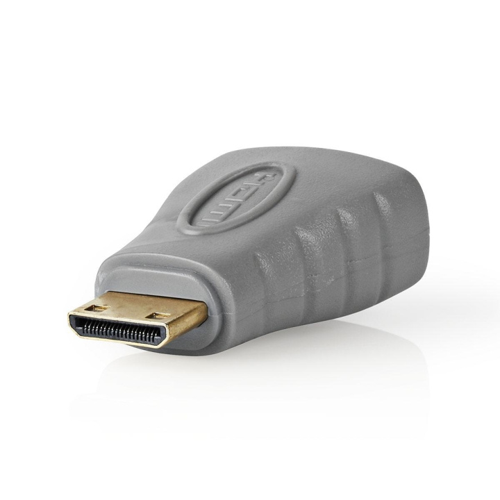 Bandridge HDMI Adapter | HDMI Mini Connector - HDMI Female | Grey in the group HOME ELECTRONICS / Cables & Adapters / HDMI / Adapters at TP E-commerce Nordic AB (C07636)
