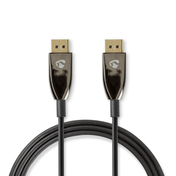 Nedis Active Optical DisplayPort Cable | DisplayPort 1.4 | DisplayPort Male | DisplayPort Male | 32.4 Gbps | 30.0 m | Round | PVC | Black | Gift Box in the group COMPUTERS & PERIPHERALS / Computer cables / DisplayPort / Cables at TP E-commerce Nordic AB (C07763)