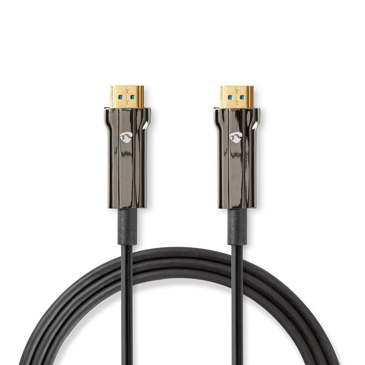 Nedis Active Optical Ultra High Speed HDMI™ Cable with Ethernet | HDMI™ Connector | HDMI™ Connector | 8K@60Hz | 48 Gbps | 10.0 m | Round | PVC | Black | Gift Box in the group HOME ELECTRONICS / Cables & Adapters / HDMI / Cables at TP E-commerce Nordic AB (C07780)