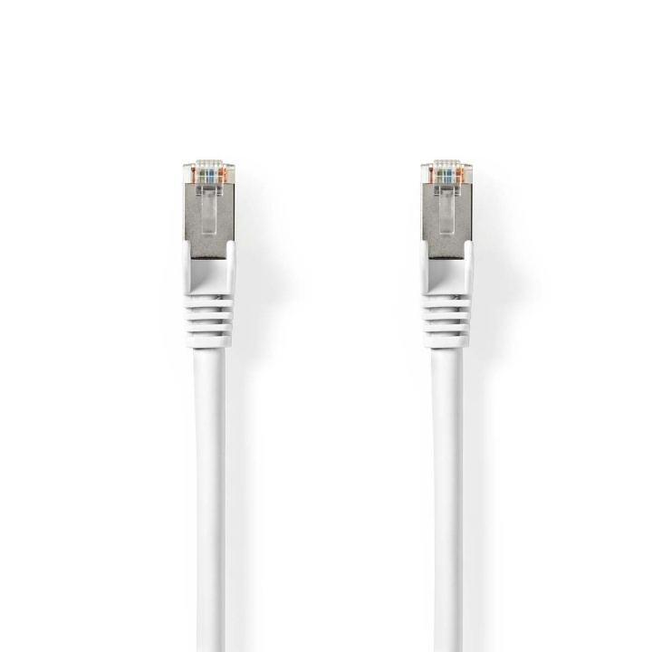 Nedis Cat 8.1 Cable | S/FTP | RJ45 Male | RJ45 Male | 0.15 m | Round | LSZH | White | Envelope in the group COMPUTERS & PERIPHERALS / Computer cables / Network cables / Cat8 at TP E-commerce Nordic AB (C07816)