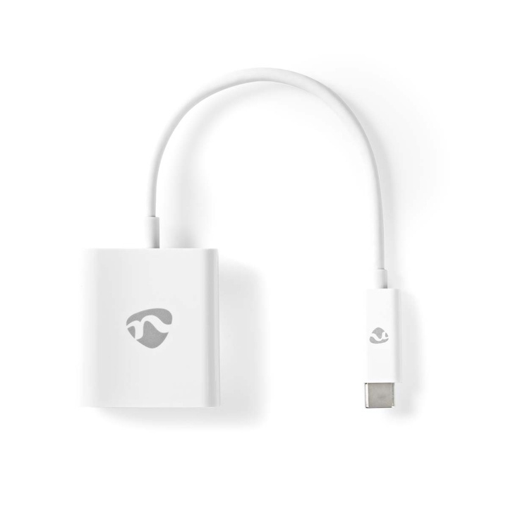 Nedis USB Adapter | USB 3.2 Gen 1 | USB-C™ Male | HDMI™ Output | 0.20 m | Round | Nickel Plated | PVC | White | Box in the group HOME ELECTRONICS / Cables & Adapters / HDMI / Adapters at TP E-commerce Nordic AB (C07827)