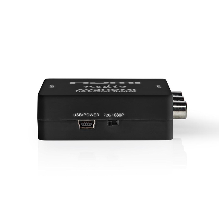 Nedis HDMI™ Converter | 3x RCA Female | HDMI™ Output | 1-way | 1080p | 1.65 Gbps | ABS | Anthracite in the group HOME ELECTRONICS / Cables & Adapters / HDMI / Adapters at TP E-commerce Nordic AB (C07830)