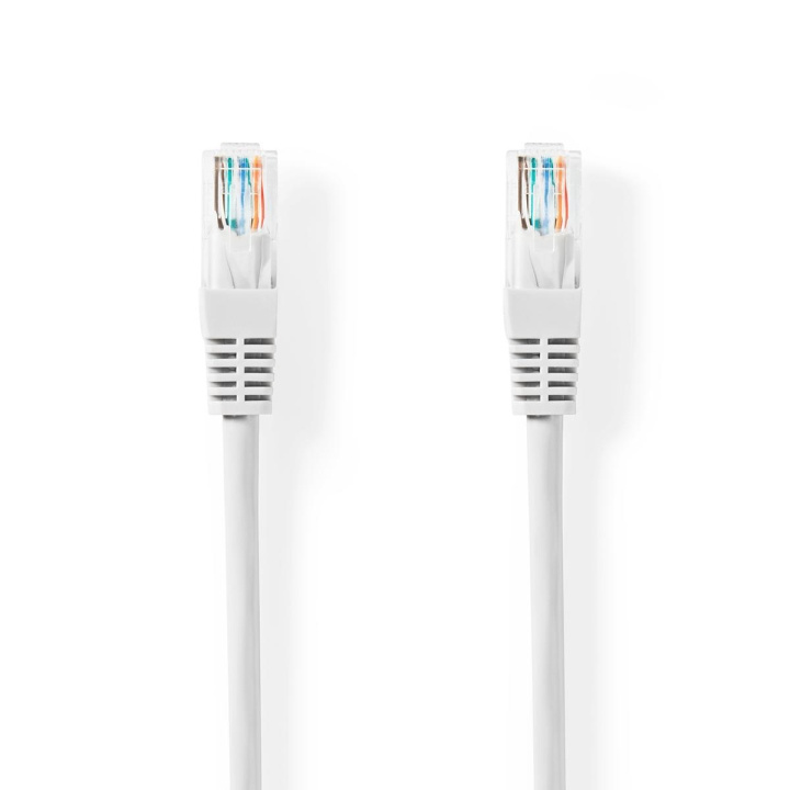 CAT5e Cable | U/UTP | RJ45 Male | RJ45 Male | 5.00 m | Round | PVC | White | Tag in the group COMPUTERS & PERIPHERALS / Computer cables / Network cables / Cat5e at TP E-commerce Nordic AB (C07921)