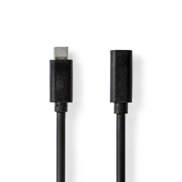 USB Cable | USB 3.2 Gen 1 | USB-C™ Male | USB-C™ Female | 5 W | 5 Gbps | Nickel Plated | 2.00 m | Round | PVC | Black | Envelope in the group COMPUTERS & PERIPHERALS / Computer cables / USB / USB-C at TP E-commerce Nordic AB (C07996)