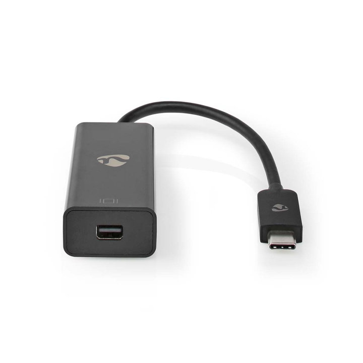 Nedis USB Adapter | USB 3.2 Gen 1 | USB-C™ Male | Mini DisplayPort Female | 0.20 m | Round | Nickel Plated | PVC | Black | Box in the group COMPUTERS & PERIPHERALS / Computer cables / DisplayPort / Adapters at TP E-commerce Nordic AB (C08031)