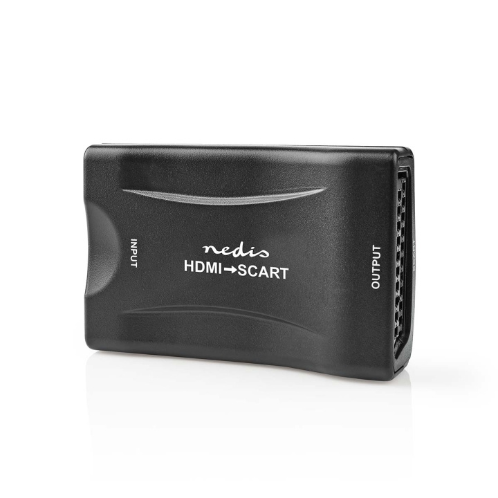 Nedis HDMI™ Converter | HDMI™ Input | SCART Female | 1-way | 1080p | 1.2 Gbps | ABS | Black in the group COMPUTERS & PERIPHERALS / Computer cables / Signal converter at TP E-commerce Nordic AB (C08041)