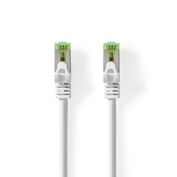 Nedis CAT7 Cable | S/FTP | RJ45 Male | RJ45 Male | 0.50 m | Round | LSZH | White | Envelope in the group COMPUTERS & PERIPHERALS / Computer cables / Network cables / Cat7 at TP E-commerce Nordic AB (C08056)