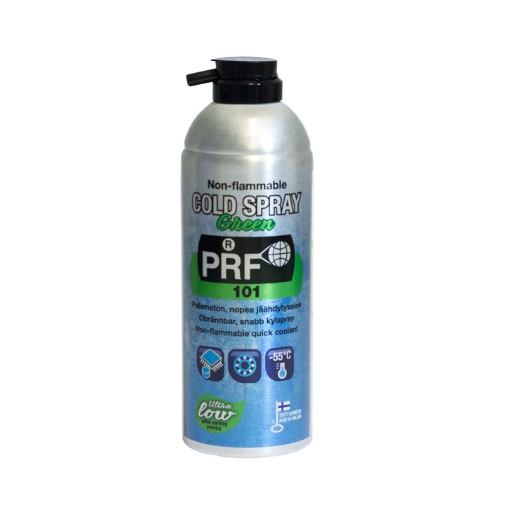 PRF 101 Cold spray Green Non-flammable 520 ml in the group HOME, HOUSEHOLD & GARDEN / Alarm & Security / Fire, smoke, gas / fire extinguishers at TP E-commerce Nordic AB (C08114)