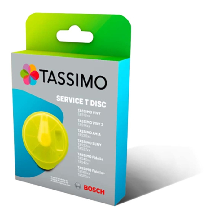 bosch T-Disc Tassimo Machine Yellow in the group HOME, HOUSEHOLD & GARDEN / Household appliances / Coffee makers and accessories / Filters & Accessories at TP E-commerce Nordic AB (C08116)