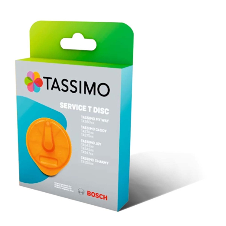 bosch T-Disc Tassimo Machine Orange in the group HOME, HOUSEHOLD & GARDEN / Household appliances / Coffee makers and accessories / Filters & Accessories at TP E-commerce Nordic AB (C08117)