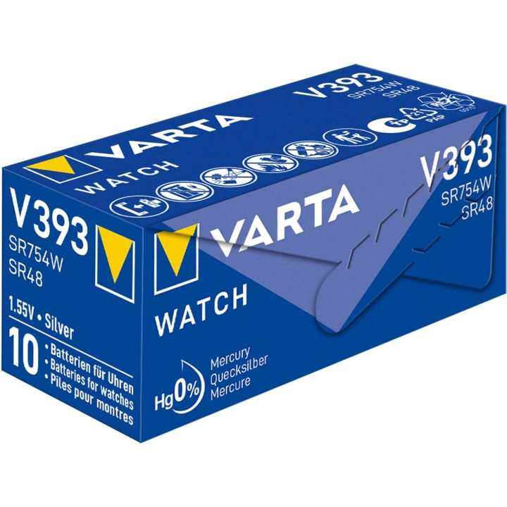 Varta Silver-Oxide Battery SR48 | 1.55 V DC | 70 mAh | 1-Pack | Watch | Silver in the group HOME ELECTRONICS / Batteries & Chargers / Batteries / Other at TP E-commerce Nordic AB (C08195)