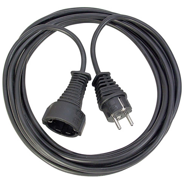 brennenstuhl Plug With Earth Contact Power Extension Cable Straight Plug With Earth Contact Male - Plug With Earth Contact Female 10.0 m Black in the group HOME, HOUSEHOLD & GARDEN / Electricity & Lighting / Extension cables at TP E-commerce Nordic AB (C08201)