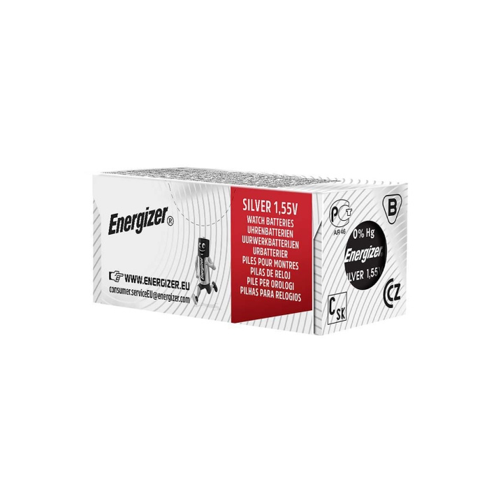 Energizer Silver-Oxide Battery SR58 | 1.55 V DC | 26 mAh | 1-Pack | Watch | Silver in the group HOME ELECTRONICS / Batteries & Chargers / Batteries / Other at TP E-commerce Nordic AB (C08216)