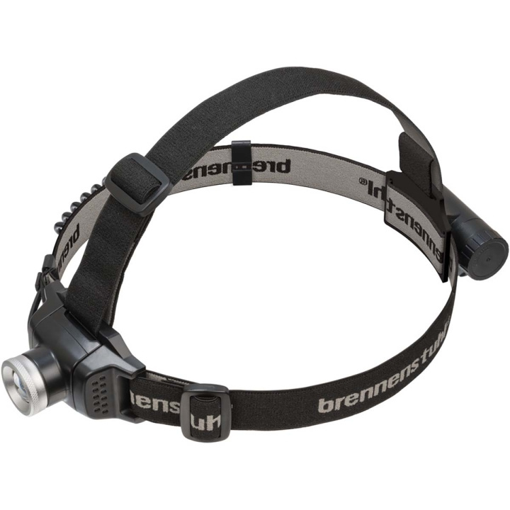 brennenstuhl Rechargeable LED headlamp LuxPremium / headlamp LED with replaceable battery and red light (IP44, up to 30 hours of light duration, 100m light range, incl. USB cable) in the group Sport, leisure & Hobby / Flashlights & Head lamps / Headlamps at TP E-commerce Nordic AB (C08317)