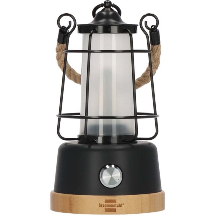 brennenstuhl Rechargeable camping lamp CAL 1 with hemp rope and bamboo base (370 lm, IP44, burn time up to 75h, dimmable, adjustable light color) in the group Sport, leisure & Hobby / Outdoor recreation / Outdoor recreation gadgets at TP E-commerce Nordic AB (C08356)
