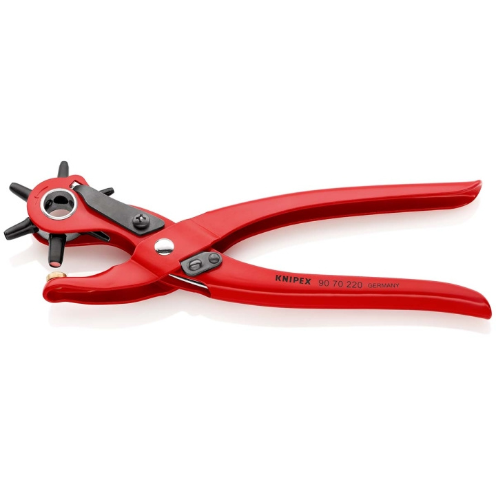 KNIPEX Revolving Hole Pliers 220 mm 5/10 mm² in the group HOME, HOUSEHOLD & GARDEN / Clothes care / Other clothing care at TP E-commerce Nordic AB (C08371)