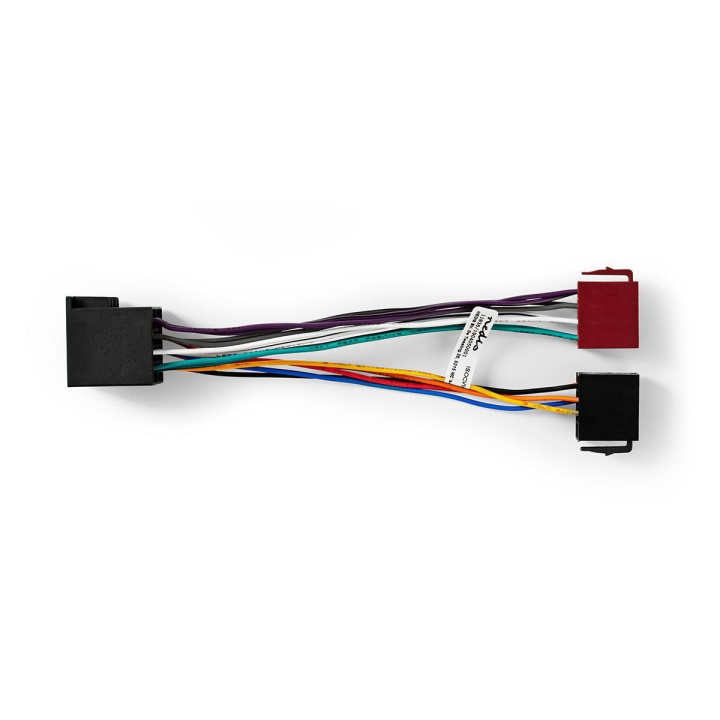 ISO Adapter Cable | ISO compatibility: Volkswagen | 0.15 m | Round | PVC | Polybag in the group CAR / Car audio & Multimedia / Cables at TP E-commerce Nordic AB (C08379)