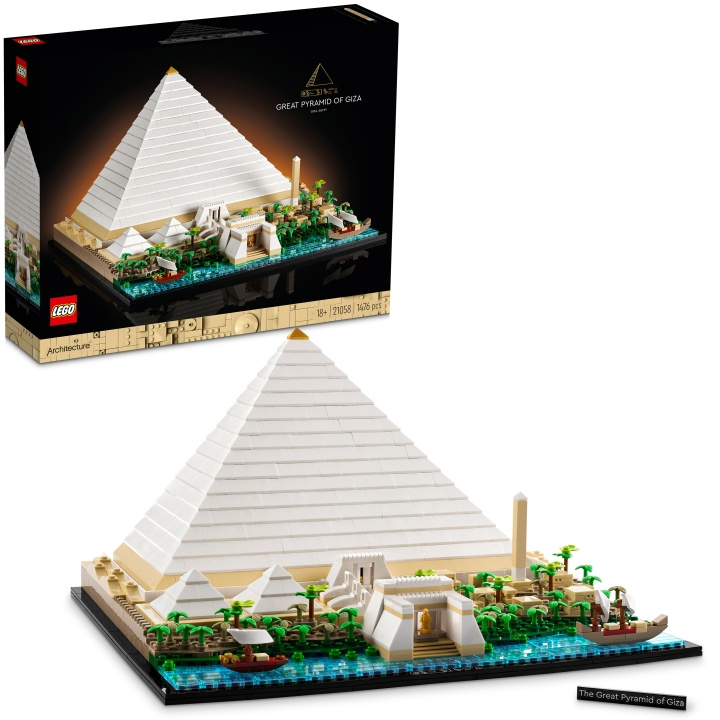 LEGO Architecture - Cheopspyramiden in the group TOYS, KIDS & BABY PRODUCTS / Toys / Building toys / Lego at TP E-commerce Nordic AB (C08540)