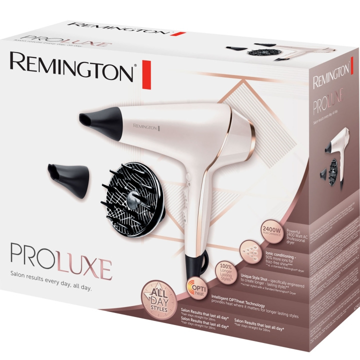 Remington PROluxe AC9140 hair dryer in the group BEAUTY & HEALTH / Hair & Styling / Styling Tools / Hair dryer at TP E-commerce Nordic AB (C08572)
