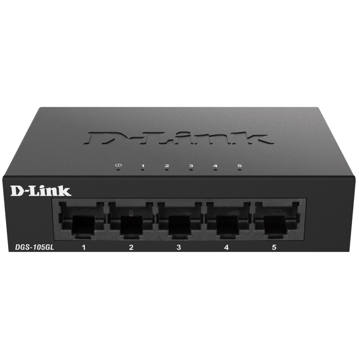 D-Link DGS-105GL 5-Port Gigabit Switc in the group COMPUTERS & PERIPHERALS / Network / Switches / 10/100/1000Mbps at TP E-commerce Nordic AB (C08622)