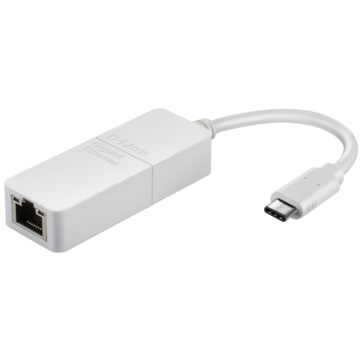 D-Link DUB-E130 USB-C -> Gigabit Ethernet in the group COMPUTERS & PERIPHERALS / Network / Network cards / USB at TP E-commerce Nordic AB (C08629)