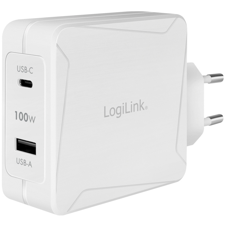 LogiLink USB-laddare 1 x USB-C PD 1 x U in the group SMARTPHONE & TABLETS / Chargers & Cables / Wall charger / Wall charger USB-C at TP E-commerce Nordic AB (C08648)