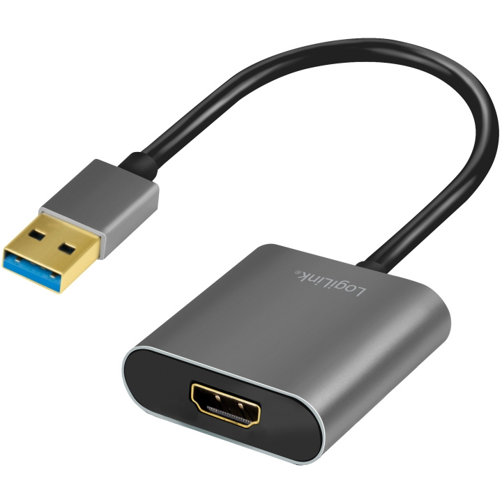 LogiLink USB-A 3.0 -> HDMI-Hona Adapter in the group HOME ELECTRONICS / Cables & Adapters / HDMI / Adapters at TP E-commerce Nordic AB (C08659)