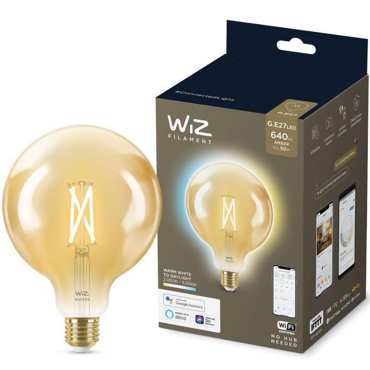 WiZ WiFi Smart LED E27 Glob 120 50 in the group HOME, HOUSEHOLD & GARDEN / Smart home / Smart Lights at TP E-commerce Nordic AB (C08730)