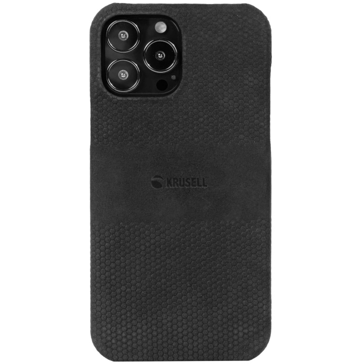 Krusell Leather Cover iPhone 13 Pro Svart in the group SMARTPHONE & TABLETS / Phone cases / Apple / iPhone 13 Pro / Cases at TP E-commerce Nordic AB (C08756)