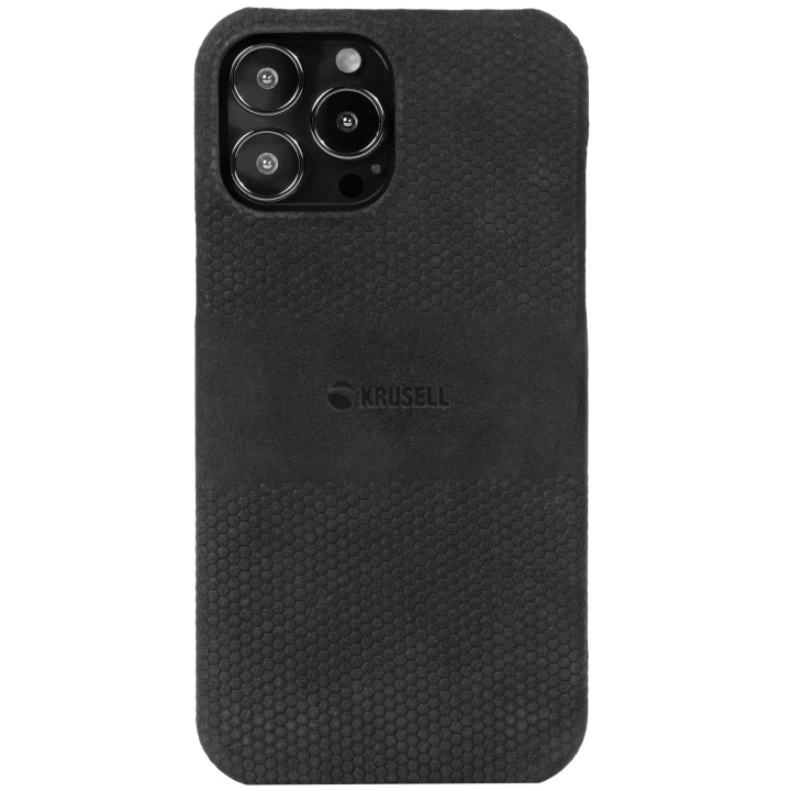 Krusell Leather Cover iPhone 13 Pro Max Svart in the group SMARTPHONE & TABLETS / Phone cases / Apple / iPhone 13 Pro Max / Cases at TP E-commerce Nordic AB (C08757)