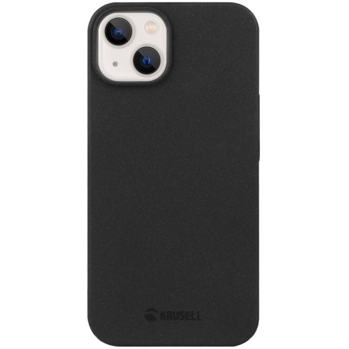 Krusell SandCover iPhone 13 Mini Svart in the group SMARTPHONE & TABLETS / Phone cases / Apple / iPhone 13 Mini / Wallet Case at TP E-commerce Nordic AB (C08765)