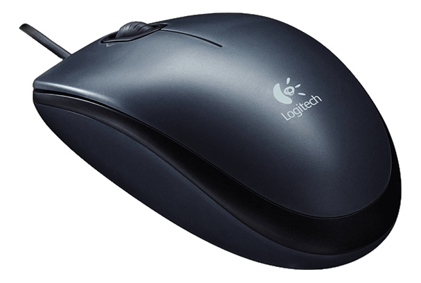 Logitech Mouse M90 - Gray in the group COMPUTERS & PERIPHERALS / Mice & Keyboards / Mice / Corded at TP E-commerce Nordic AB (C09057)