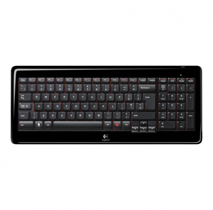 Logitech Wireless Keyboard K340, Norwegian in the group COMPUTERS & PERIPHERALS / Mice & Keyboards / Keyboards / Wireless at TP E-commerce Nordic AB (C09100)