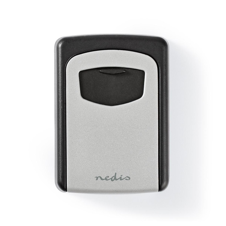 Nedis Vault | Key Safe | Combination Dial Lock | Indoor and Outdoor | Black / Grey in the group HOME, HOUSEHOLD & GARDEN / Alarm & Security / Other at TP E-commerce Nordic AB (C09216)