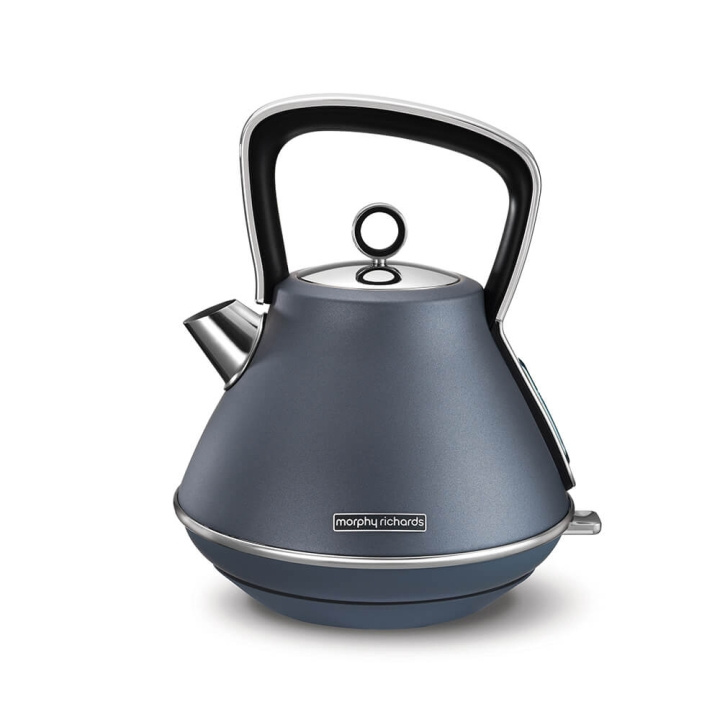 Morphy Richards Kettle Evoke Pyramid Steel Blue in the group HOME, HOUSEHOLD & GARDEN / Household appliances / Water & Juice / Kettles at TP E-commerce Nordic AB (C09241)