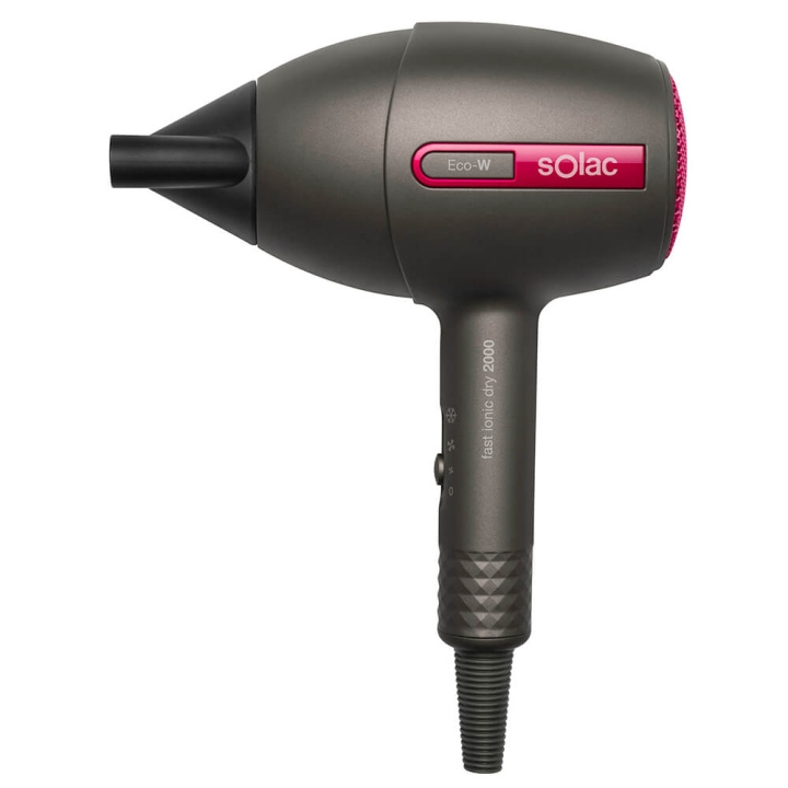 SOLAC Powerful 2000 ECO-W Compact Hair Dryer in the group BEAUTY & HEALTH / Hair & Styling / Styling Tools / Hair dryer at TP E-commerce Nordic AB (C09251)