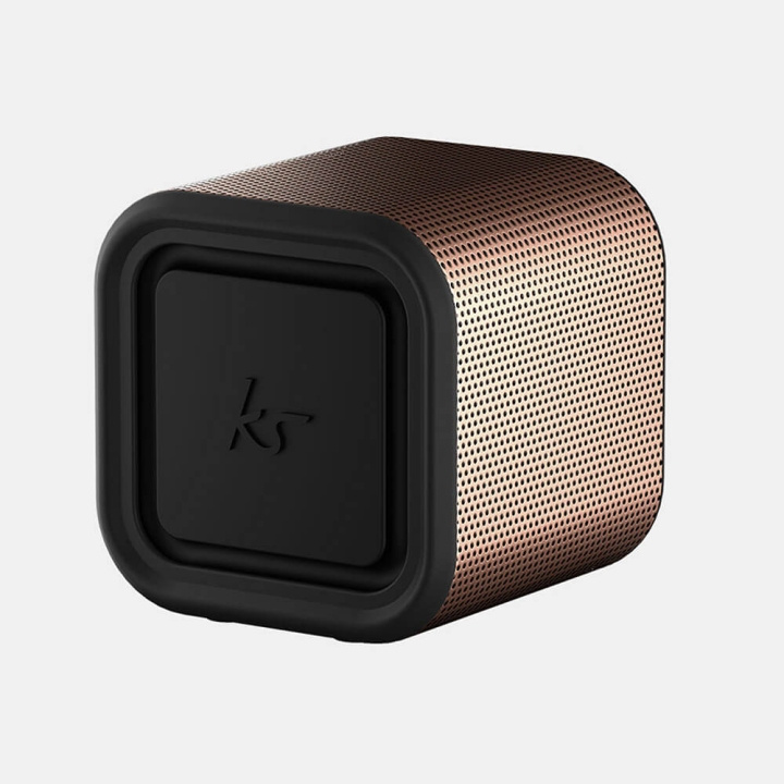 KitSound Speaker BOOMCUBE 15 Bluetooth Rose Gold in the group HOME ELECTRONICS / Audio & Picture / Speakers & accessories / Bluetooth Speakers / Portable speakers at TP E-commerce Nordic AB (C09259)