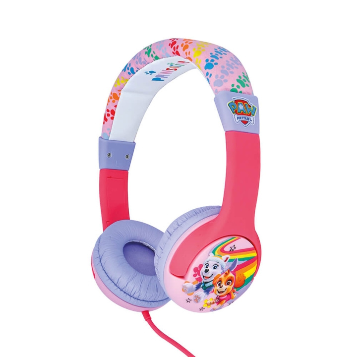 Paw Patrol Headphone Junior On-Ear 85dB Skye & Everest in the group HOME ELECTRONICS / Audio & Picture / Headphones & Accessories / Headphones at TP E-commerce Nordic AB (C09262)