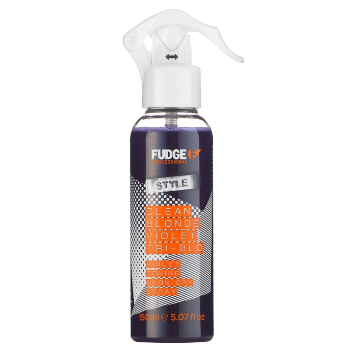 Fudge Clean Blonde Violet Tri-Blo Violet Toning Blow Dry Spray 150ml in the group BEAUTY & HEALTH / Hair & Styling / Hair styling / Styling cream at TP E-commerce Nordic AB (C09329)