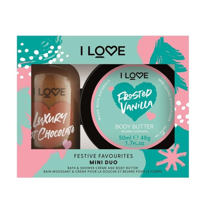 Giftset I Love Mini Duo Festive Favorites in the group BEAUTY & HEALTH / Gift sets / Gift sets for her at TP E-commerce Nordic AB (C09472)