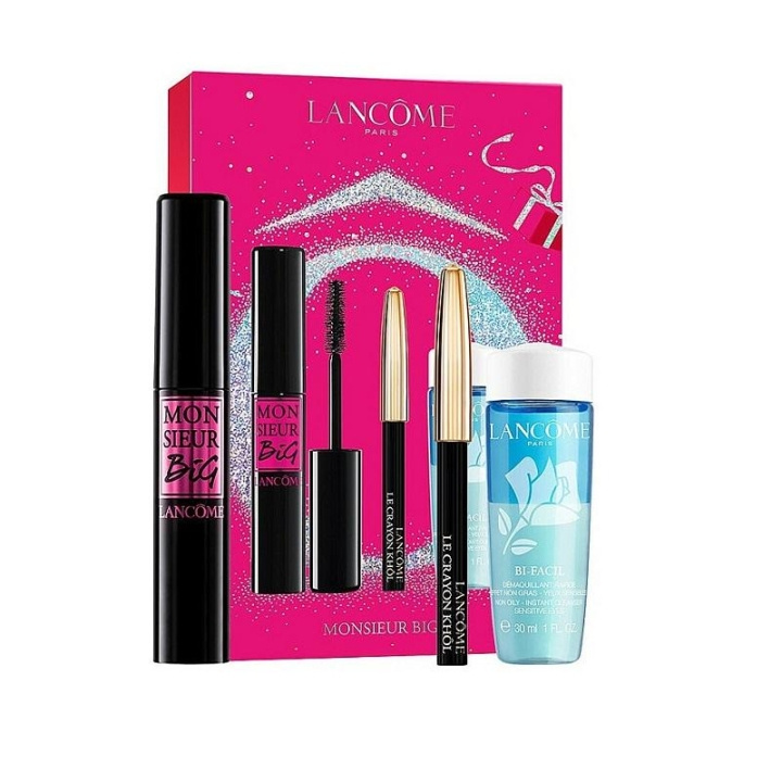 Giftset Lancome Monsieur Big Volume Mascara 10ml + Kohl Mini Pencil 0,7g + Bi Facil 30ml in the group BEAUTY & HEALTH / Makeup / Tools & Make up set / Makeup set at TP E-commerce Nordic AB (C09500)