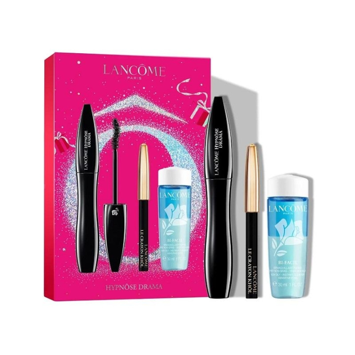 Giftset Lancome Hypnose Drama Mascara 6,5ml + Kohl Mini Pencil 0,7g + Bi Facil 30ml in the group BEAUTY & HEALTH / Gift sets / Gift sets for her at TP E-commerce Nordic AB (C09501)