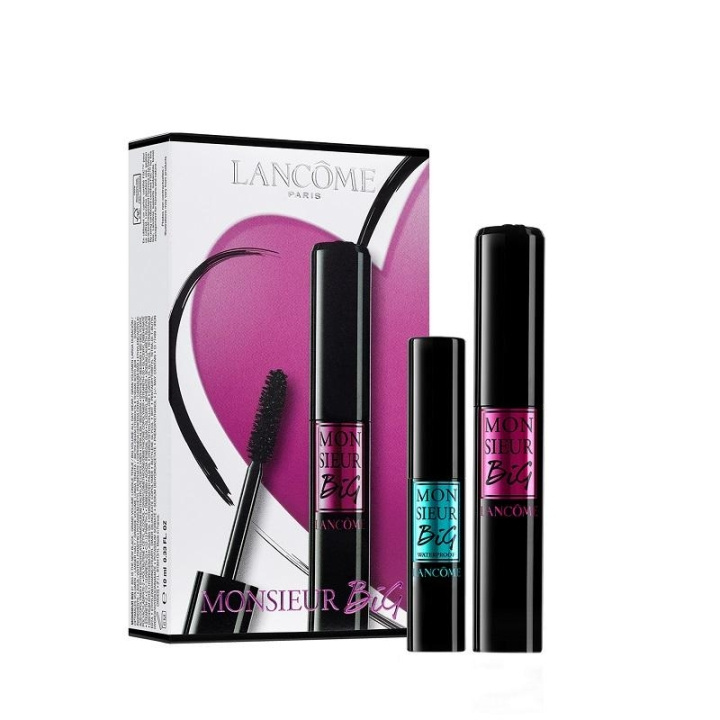 Giftset Lancome Monsieur Big Volumising Mascara 10ml + Waterproof Mini 4ml in the group BEAUTY & HEALTH / Makeup / Eyes & Eyebrows / Mascara at TP E-commerce Nordic AB (C09504)