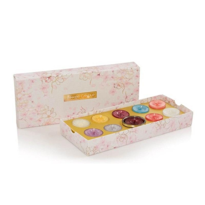 Giftset Yankee Candle Spring 2022 10 Tealights + 1 Holder in the group BEAUTY & HEALTH / Fragrance & Perfume / Other fragrances / Scented candles at TP E-commerce Nordic AB (C09834)