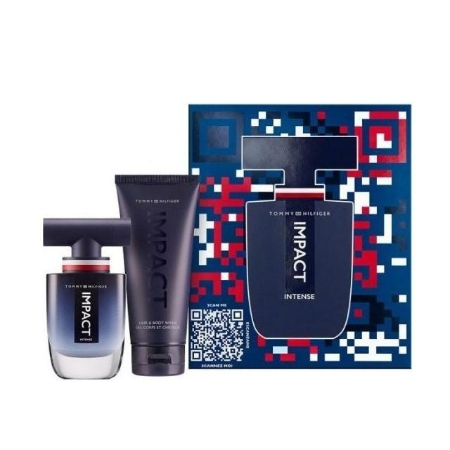 Giftset Tommy Hilfiger Impact Intense Edp 50ml + Hair And Body Wash 100ml in the group BEAUTY & HEALTH / Fragrance & Perfume / Perfumes / Perfume for him at TP E-commerce Nordic AB (C09862)