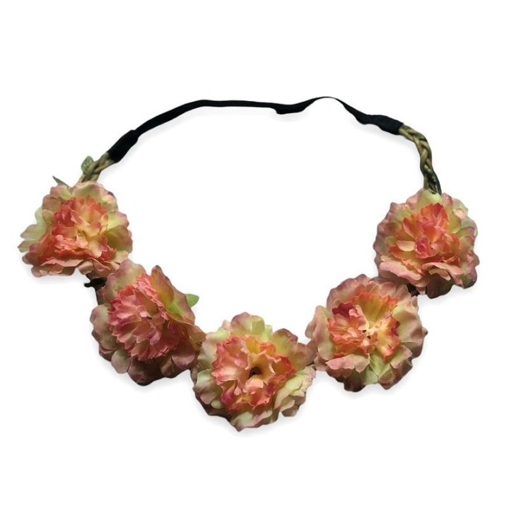 Hairband Blossom - Peach/Pink in the group BEAUTY & HEALTH / Hair & Styling / Hair accessories at TP E-commerce Nordic AB (C09888)