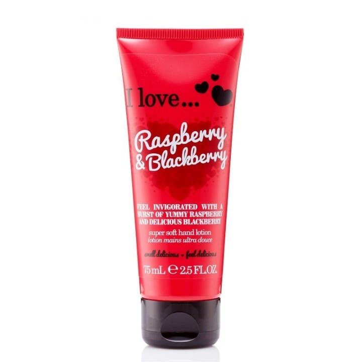 I Love… Raspberry & Blackberry Hand Lotion 75ml in the group BEAUTY & HEALTH / Manicure / Pedicure / Hand Creams at TP E-commerce Nordic AB (C09897)