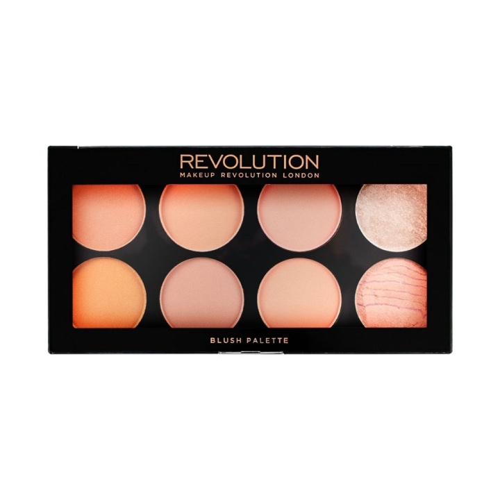 Makeup Revolution Ultra Blush Palette Hot Spice in the group BEAUTY & HEALTH / Makeup / Facial makeup / Rouge / Bronzer at TP E-commerce Nordic AB (C09968)