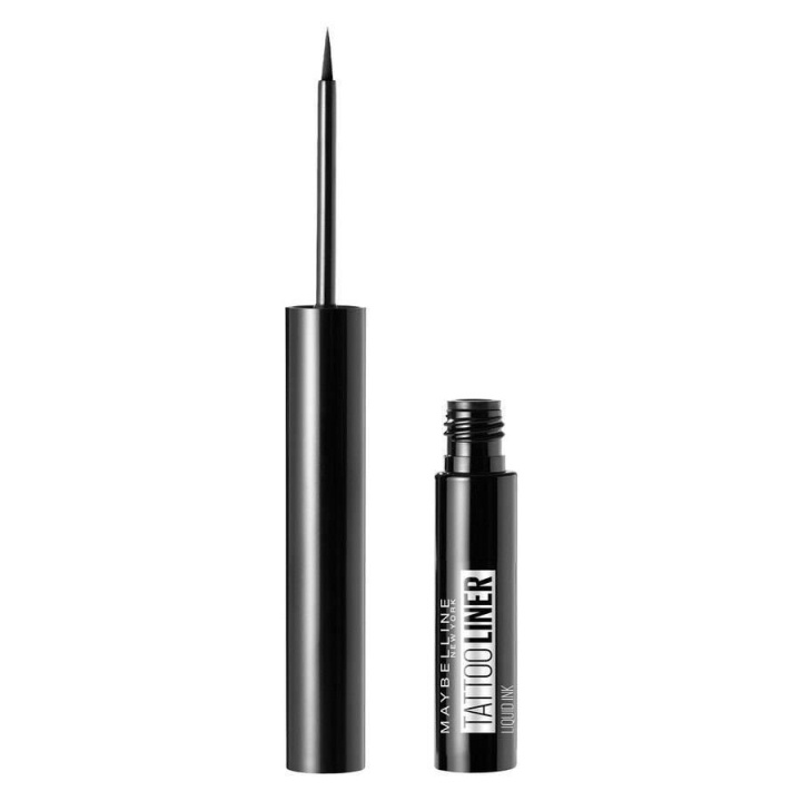 Maybelline Tattoo Liner Liquid Ink Inked Black in the group BEAUTY & HEALTH / Makeup / Eyes & Eyebrows / Eyeliner / Kajal at TP E-commerce Nordic AB (C10133)