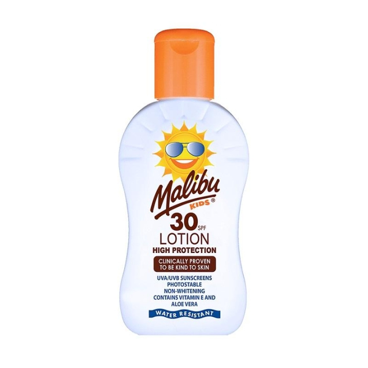 Malibu Kids Sun Lotion SPF30 100ml in the group BEAUTY & HEALTH / Skin care / Tanning / Sunscreen at TP E-commerce Nordic AB (C10215)